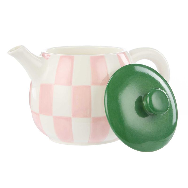 Emporium Check Teapot image number 1